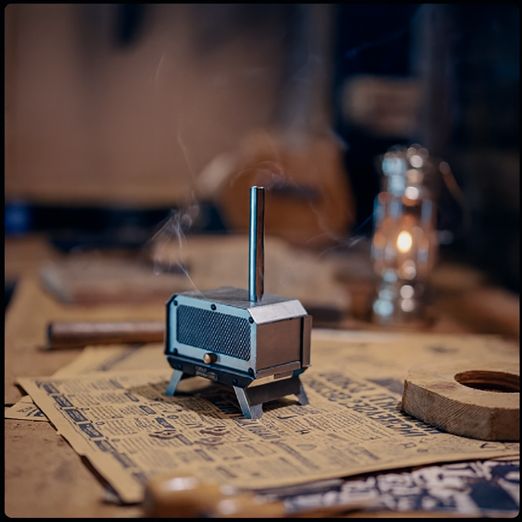 EmberNest™ Mini Folding Wood Stove