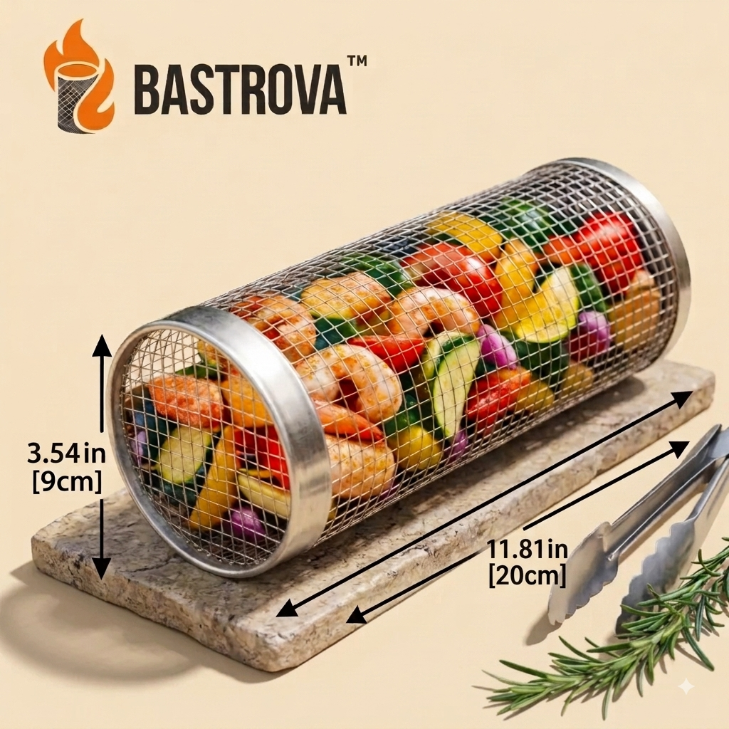 Grillorb™ Rolling Basket