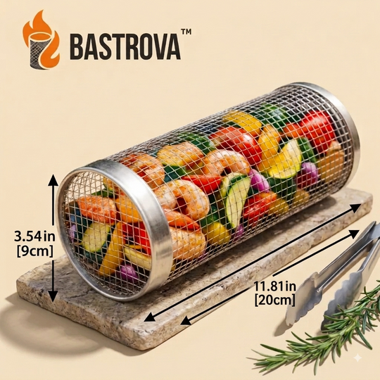 Grillorb™ Rolling Basket