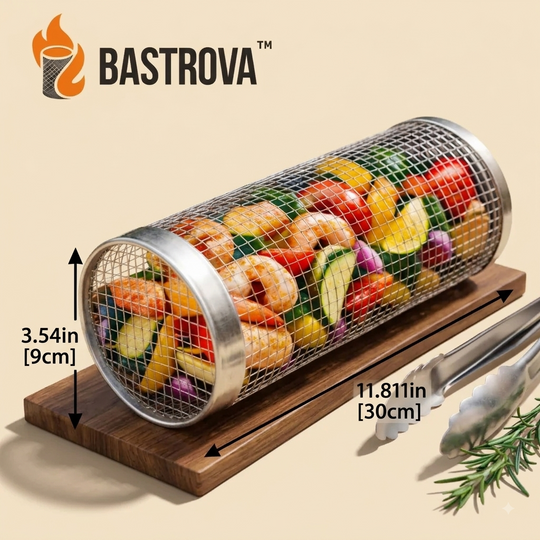 Grillorb™ Rolling Basket