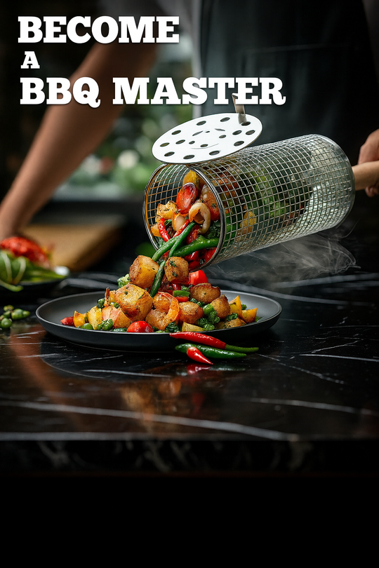 GrillOrb™ Rolling Basket Handle - Bastrova™