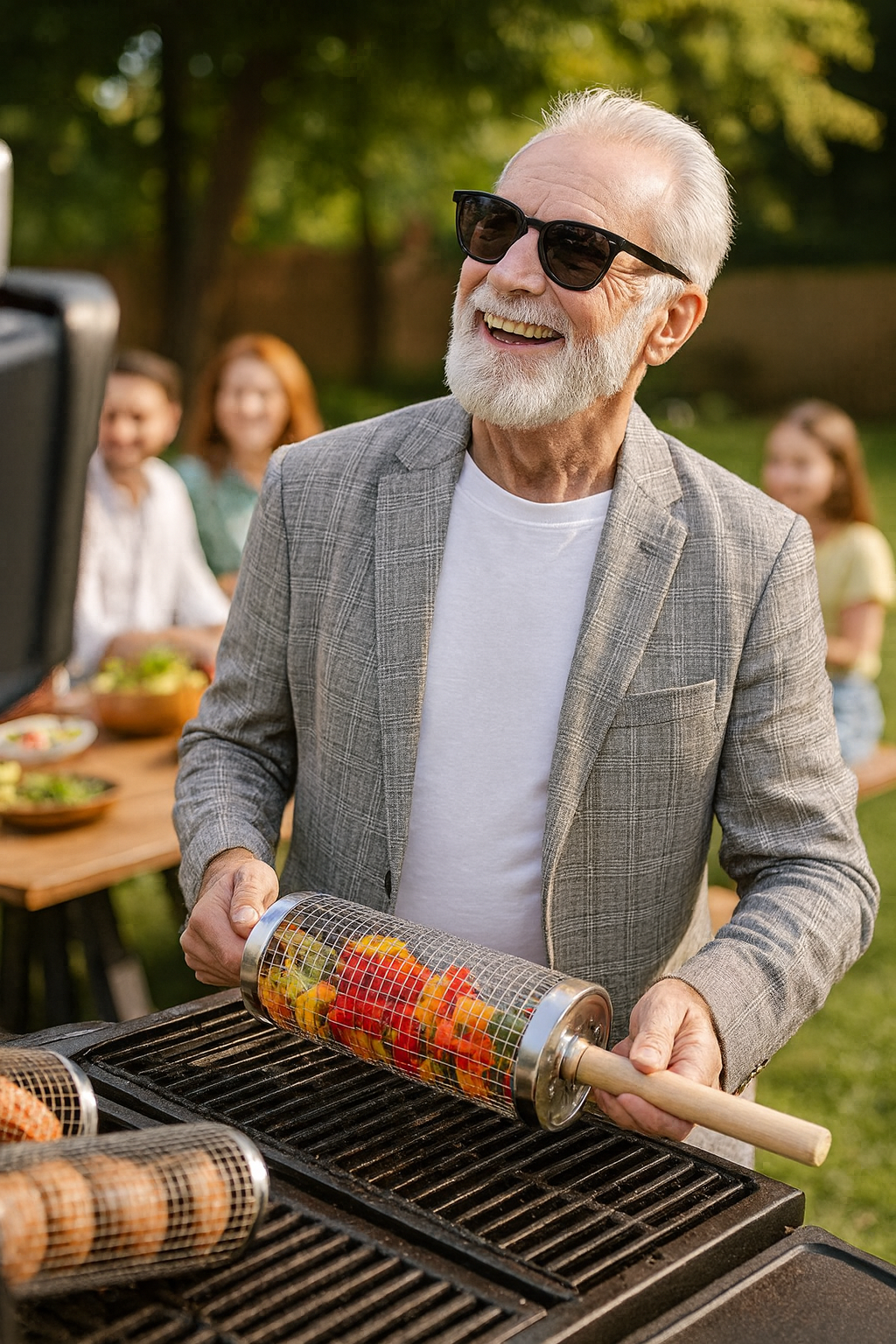 GrillOrb™ Rolling Basket Handle - Bastrova™