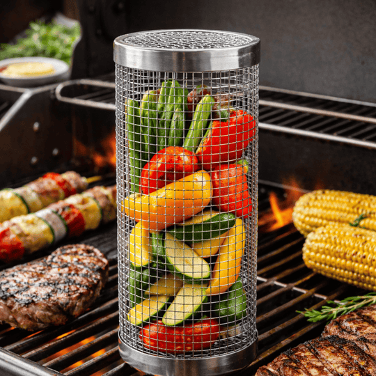 Grillorb™ Rolling Basket