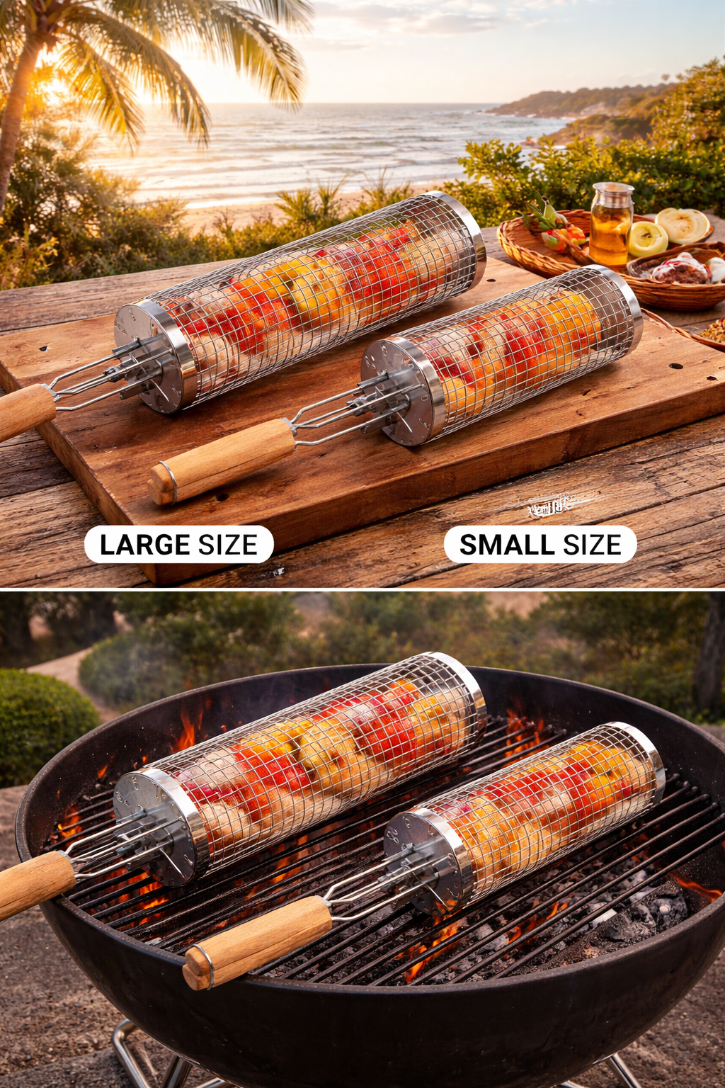 Grillorb™ Precision Rolling Basket