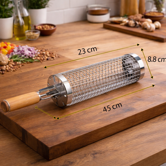 Grillorb™ Precision Rolling Basket