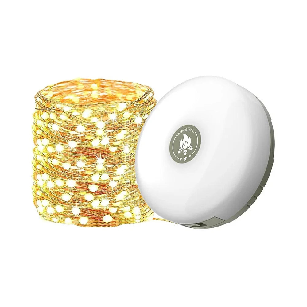 GlowTrail™ Solar Camping String Lights - Bastrova™