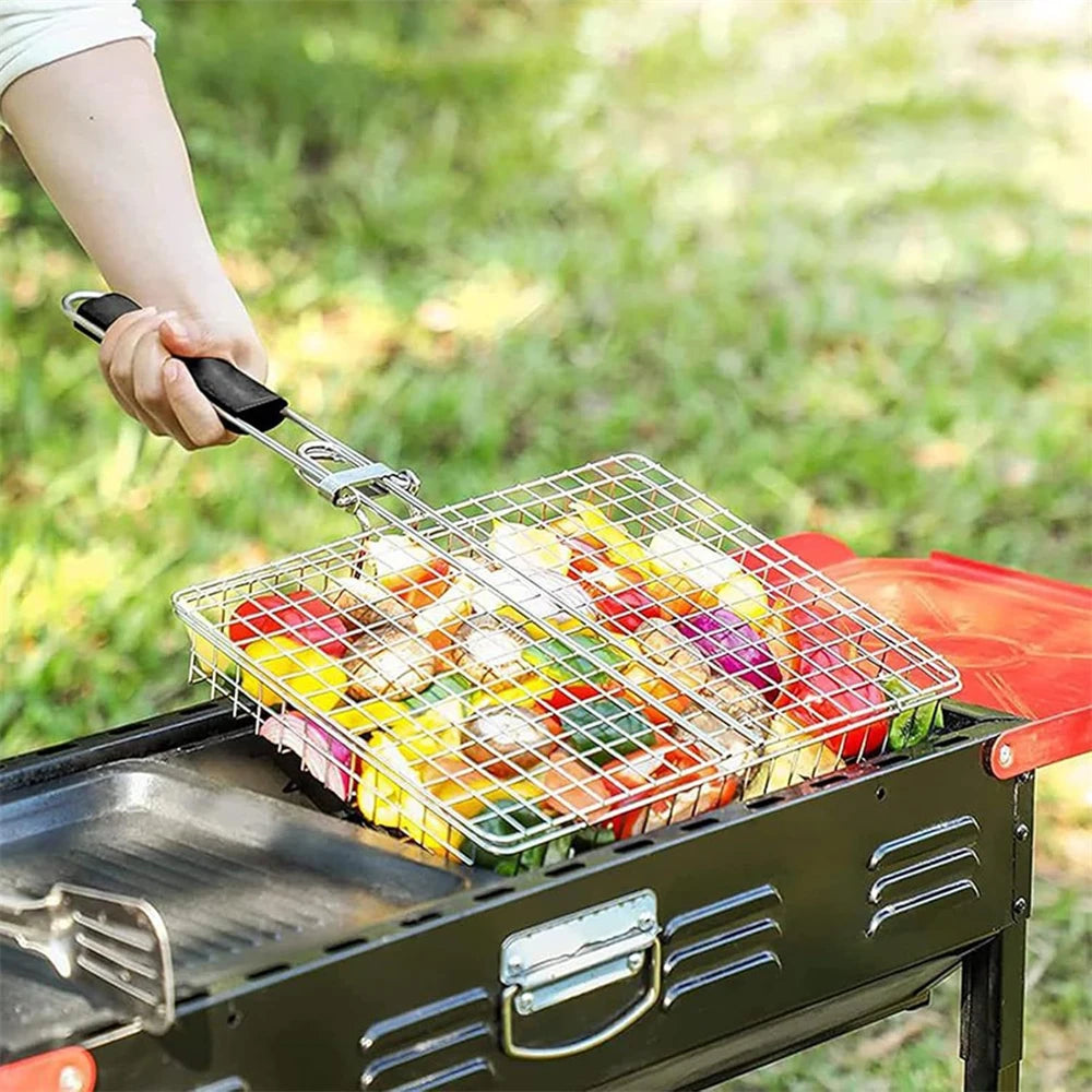 GrillMate™ Folding BBQ Basket